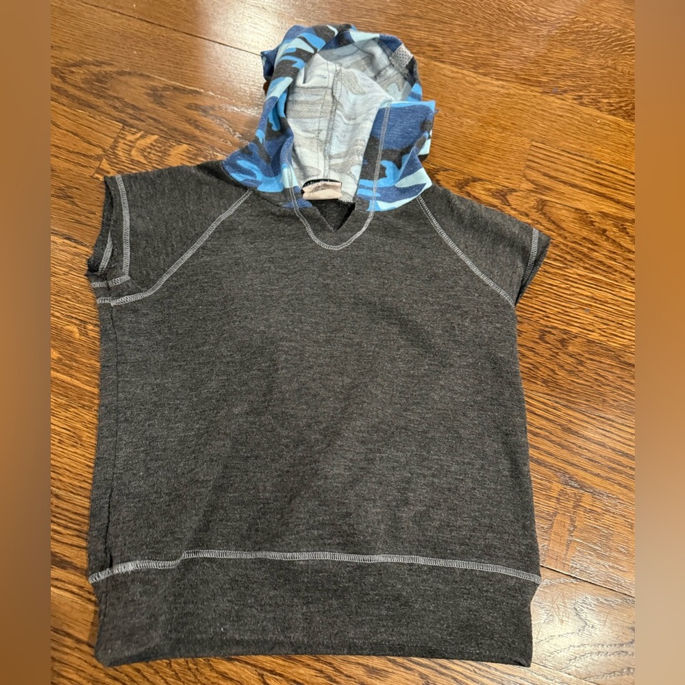 Camo Hooded Muscle Tank